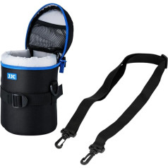 PROfoto.Trend/JJC DLP-4II Water Resistant Deluxe Lens Pouch with Shoulder Strap fits Lens Diameter and Height below 100 x 182mm [See Description for Compatibility]