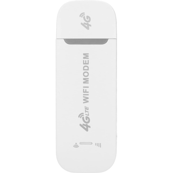 Zunate 4G LTE Wireless Router, 150 Mbit/s Support for 10 Users USB Interface Portable 4G Router with SIM Card Slot, Hotspot Router, Unlocked 4G Dongle