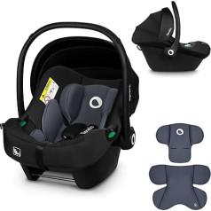 LIONELO ASTRID i-Size Baby Car Seat 40-87 cm, Baby Seat Group 0+, Reversing Assembly, 3-Point Safety Belt Side Protection, Seat Insert Dri-Seat