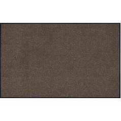 wash+dry Door Mat Dark Brown 75x120 cm brown