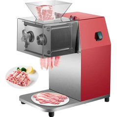 VEVOR Commercial Meat Cutter, 850 W Meat Slicer, 250 kg/pc, All-Slicer, 3.5 mm Blade Spacing, Slicer, 90 x 90 mm, Blade Size, Sausage Cutter, Vegetable Cutter
