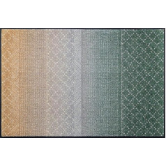 wash+dry Doormat Green Desert 75 x 120 cm Washable for Indoor and Outdoor Use