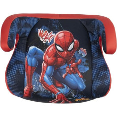 Marvel Spiderman Child Booster Seat i-Size ECE R129 with ISOFIX Fixings Car Seat for Safety Children Height 125-150 cm Booster Seat with Graphics of SpiderMan on Blue Background