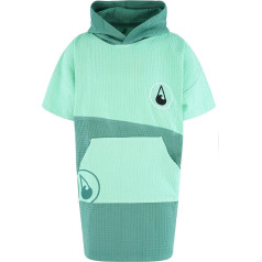 WAVE HAWAII Bade-Poncho Damen & Herren | Größe L/XL, 170-200cm I 100% Baumwolle Surf-Poncho Erwachsene | Travel-Poncho Handtuch mit hoher Wasserabsorption | Umziehhilfe Strand Erwachsene