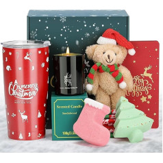 Christmas Gifts for Women, Mom, Sister, Best Friend, Wife, Coworker, Christmas Spa Gift Basket for Women, Teacher, Employee, Girlfriend, Grandma, Christmas Gift Ideas for Her