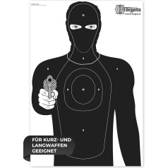 Large Targets Criminal Target 50 x 70 cm Paper 120 g/m²