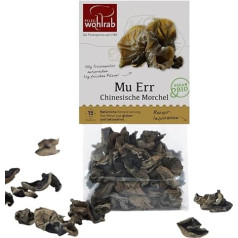 30 g Organic Mu-Err Mushrooms - Dried Mushrooms Vegan / Mu-Err Mushrooms - Judas Ear - Auricularia Judae | Pilze Wohlrab