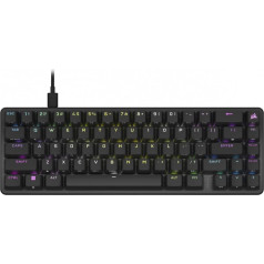 Tastatūra k65 pro mini rgb 65% optiskā-mehāniskā