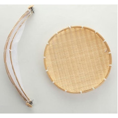 Handgefertigter Mehrzweckkorb für Vorräte, Aufbewahrung und Präsentation, Kuppelnetzabdeckung (groß)