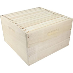 Dadant US Breeding Room Frame Solid Wood Prey Beekeeping Frame Bees Includes Frame (12x)