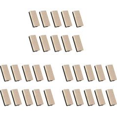 Kiudduy 30-Pack Chalkboard Eraser, Wool Felt Eraser, Dust-free Wooden Chalk Eraser, Blackboard Eraser Cleaner for Kids Teachers