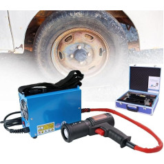 CFDZCP Handheld Magnetic Induction Heater Set, 1500W, 110/220V, Flameless Tool Kit for Removing Rusty Car Screws, with 4 Coils and Portable Storage Box
