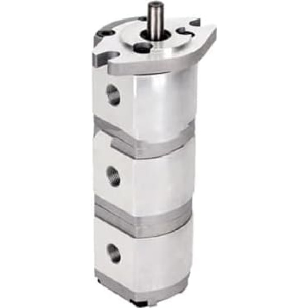 Hydraulic Gear Pump HGP Dreistufige Pumpe HGP-111A-F6-6-6R/8-8-8R/1-1-1R Hochdruckpumpe Hydraulische Dreifach-Zahnradpumpe(HGP-111A-F6-0.8-0.8R)