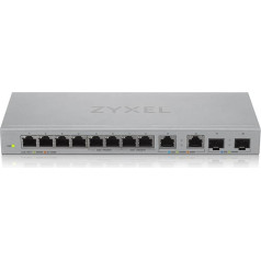 12 portu gigabitu nepārvaldāms komutators ar 8 1g + 2 2,5g + 2 porti sfp+ xgs1010-12-zz0102f