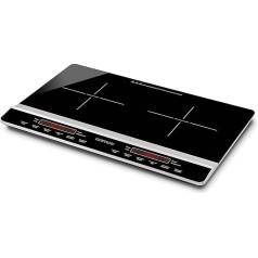 G3 Ferrari G10138 Dinamiko Duo 3100W Tempered Glass Super Thin Black Induction Plate