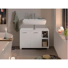 Schildmeyer Dorina 156246 Vanity Unit 79.8 x 32 x 52.8 cm Glossy White