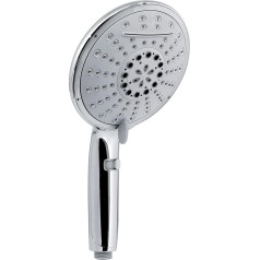 Gedy G-Top 01 5 Jet Shower Head ABS Chrome Finish 5 Year Guarantee R&S Design Shower Filter Included Unica