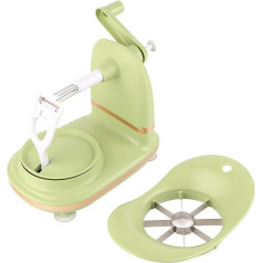 Fruit Peeler, Versatile, Easy to Use, Safe, Efficient, Fruit Peeler, Exquisite PP Body with Fruit Cutter for Home (Light Green)