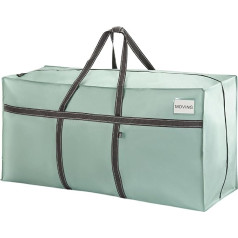 VENO 253 Litre Extra Large Moving Bags, Heavy Duty Storage, Waterproof Transport Bag, Storage Bag, Used for College Dorm, Christmas Tree Storage (Light Green, Pack of 1)