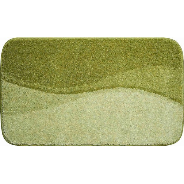 Linea Due bath rug, ultra soft and absorbent, anti slip, FLASH, 70x120 cm, green