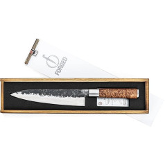 Forged VG10 20cm Handmade Chef's Knife in Wooden Box