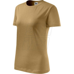 Sieviešu klasiskais jaunais T-krekls (smilšu) / 2XL
