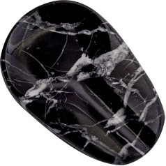 Marble Spoon Rest - Heat Resistant BPA Free Spoon Holder for Stove Top - Kitchen Utensil Holder for Spoons, Ladles, Spatulas and Other Accessories