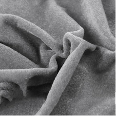 300 cm x 160 cm Fabrics Velvet Fabric Sold by the Metre Clothing Fabrics Fabric for Sewing, Fabrics for Crafts, Decorative Fabrics for DIY Crafts, Stage Curtain, Clothing, Holiday Decoration, Grey