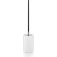 Lineabeta 50203.29.09 Floor Toilet Brush Holder, White