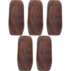 Pack of 5 Wooden Sushi Tray Wooden Serving Board Natural Japanese Style Eco-friendly Tableware Plates for Sorting Organising
