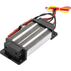 300W 220V Ceramic Air Heater Thermostat PTC Insulated Ceramic Air Heater Electric Heater with High Temperature Resistance