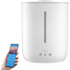 Humidifier 2.8L Top-Fill, Ultrasonic Humidifier with Cold Mist and Diffuser, 32dB Quiet, Timer, App Control, Suitable for Baby, Nursery, Large Room