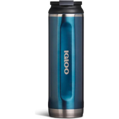 IGLOO, 20oz Stainless Steel Tumbler Tumbler - Modern Blue