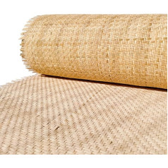 Viennese Wicker, Rattan Repair, Viennese Wicker, Sold by the Metre, Rattan Repair, Raffia Mat, 70 cm x 1.5 m, Rattan Webbing Rattan Chair Repair for Repair, Honeycomb Weave, Furniture DIY for Cabinet