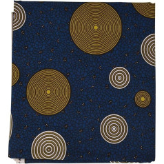 Lobamop 20 Yards African Polyester Wax Print Fabric African Party Dress Fabric