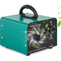 Ozone Generator, Industrial O3 Ozone izzator with 120 min Timer, 60,000 mg/h O3 Machine with High Capacity, Home Ioniser Odour Remover for 400㎡ Odour Eliminator Odour Neutraliser