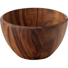 Continenta Acacia Wood Bowl, Dark Brown, One Size