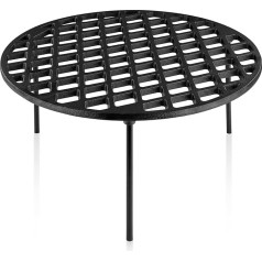 BBQ-Toro Cast Iron Cooking Grate Diameter 40 cm with 3 Legs, Round, Dutch Oven Coaster, Grill Accessories, Tripod, Grill Grid, Cast Iron Grate, Pot Stand, Grate, Fire Grid, Grill Plate, Cast Iron