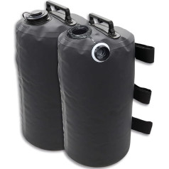 BailenaTents® Water Weight 20 Litres Weight for Gazebo Tents Weight for Folding Gazebo Stand Protection Can Be Filled with Water/Sand, Universal Gazebo Feet for Garden Tent