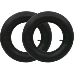 2 x Sack Truck Tyre Inner Tube 3.50-8 Angle Valve Hose for Sack Truck Wheel