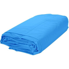 Evolution Pool Liner Round Blue 360 x 90 cm 0.25 mm Overlapping Replacement Film Inner Cover