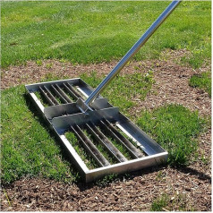 XXAHGSK Lawn Rake Golf Garden Grass Levelawn, Lawn Leveling Rake, High Performance Lawn Pusher Levelawn Tool Golf Equipment