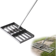 Golf Garden Grass Levelawn Lawn Leveling Rake Base Plate Flat Sand Grass Chopper for Garden Yard Golf Finishing Level Lawn Leveler Trim