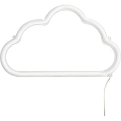 Amped & Co Cloud LED Neon Wall Light, Cool White, 16