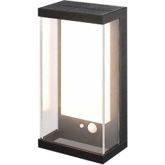 V-TAC Solar Wall Lights - IP54 - Black Housing - 95 Lumen - 3000K