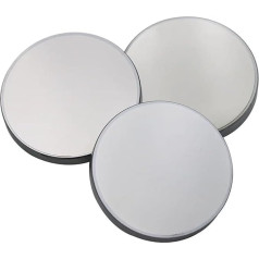 Hookurity Pack of 3 CO2 Lasering-Si-Reflective Mirrors, 25 mm, for Laser Engraver, Gold-Plated Silicon Reflector Lenses