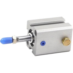 Pneumatischer Zylinder Miniature， Pneumatikzylinder vom Typ STA mit Außengewinde, einfachwirkender Zylinder mit Magnet, Luftzylinder STA12/16X20/25/30/40(30MM*12MM)