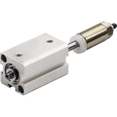 Pneumatic Air Cylinder, Pneumatic Cylinder SDAJ2 0x20-20 SDAJ2 0x30-20 SDAJ2 0x40-30 SDAJ2 0x50-30 Series Magnetic Ring Double Acting Compact Air Cylinder for Automatic Equipment (Color : SDAJ2