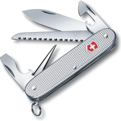 Victorinox Alox Pocket Tool Silver Ribbed Pocket Knife