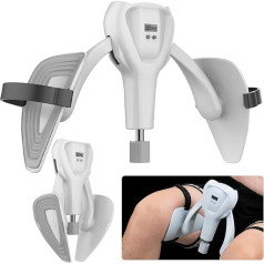 ATMWM Thigh Trainer, Pelvic Floor Training Device, Pelvic Floor Trainer for Men and Women, Leg Press for Home, Adductor Trainer with Counter, Multifunctional Leg Trainer for Home